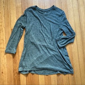 SOLD ON XPOST Athleta Green Soft Stripe Asana Top